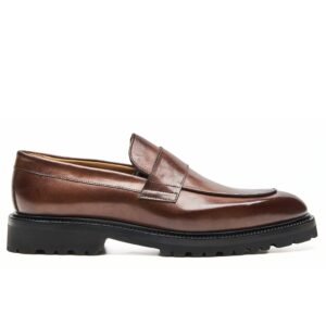 Mocassin · Cuir de Veau · Brandy