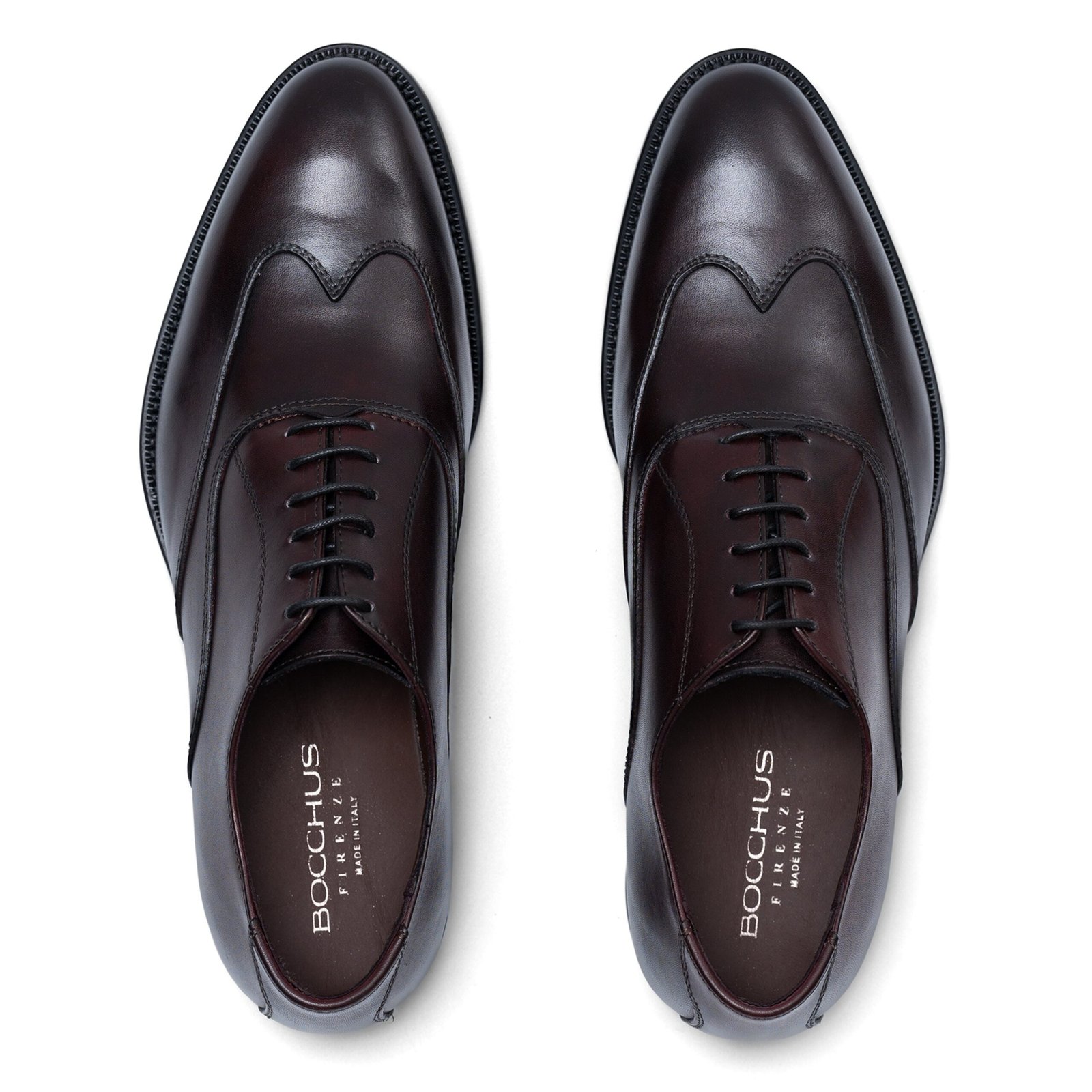 Oxford Vesuvio · Cuir · Bordeaux - Image 3