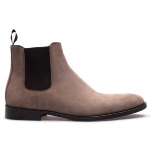 Chaussure Homme - Chelsea Boots Camoscio TAUPE