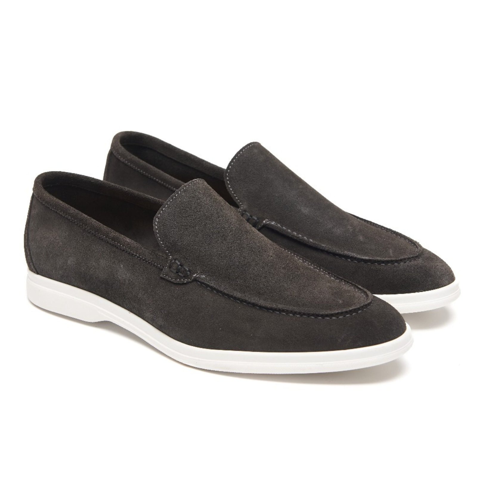 Mocassins Été Daim Italien – Camoscio Grey - Image 2