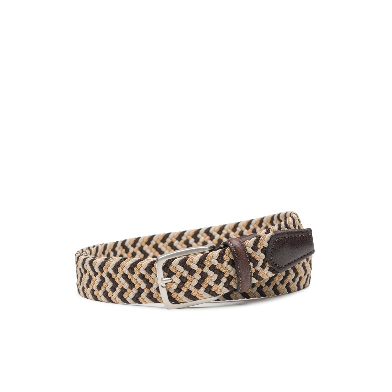 Ceinture Daim Elastic Crayon Marron - Image 3
