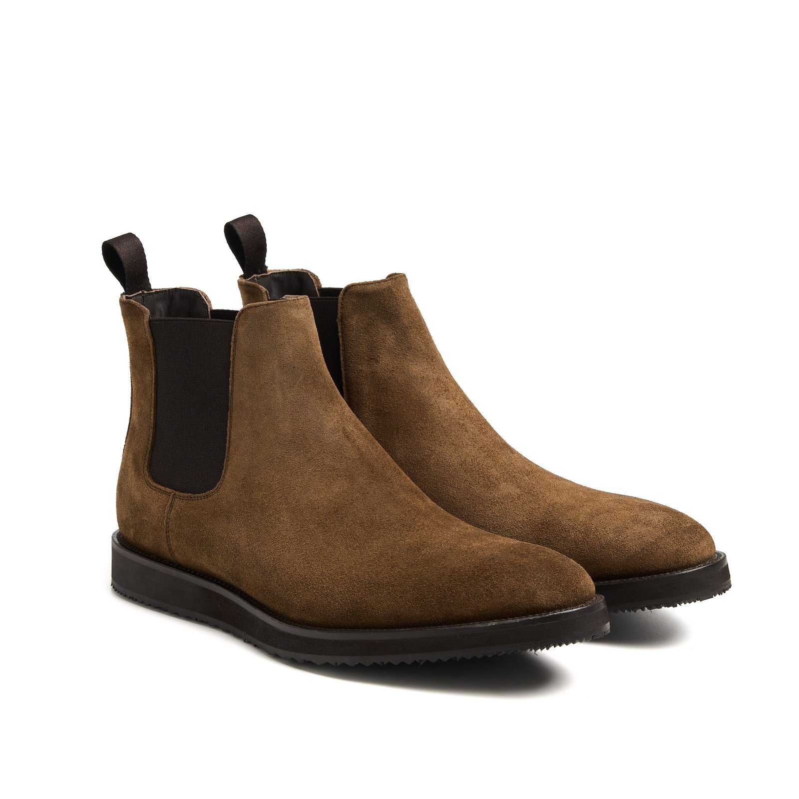Chaussure Homme - Chelsea Boots Camoscio Taupe - Image 2