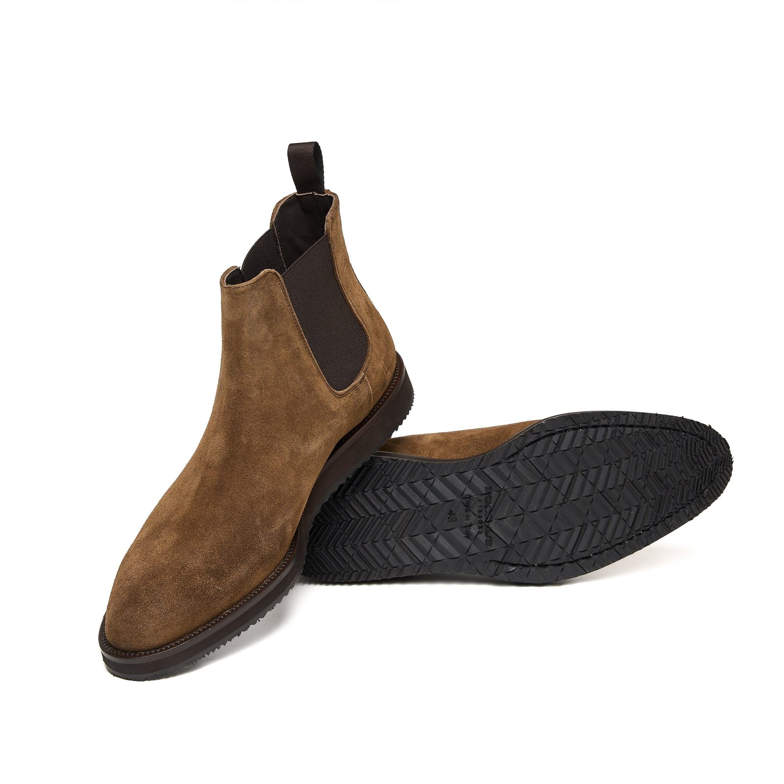 Chaussure Homme - Chelsea Boots Camoscio Taupe - Image 4