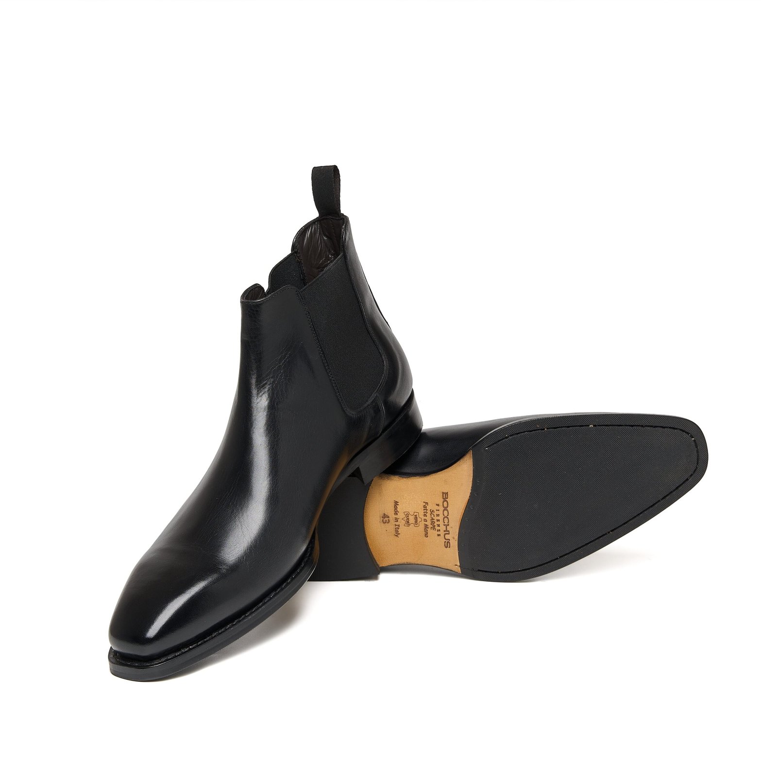 Chaussure Homme -Chelsea Boots Crust NERO - Image 4