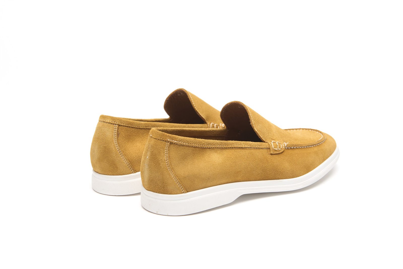 Mocassins Été Daim Italien – Camoscio Giallo - Image 3