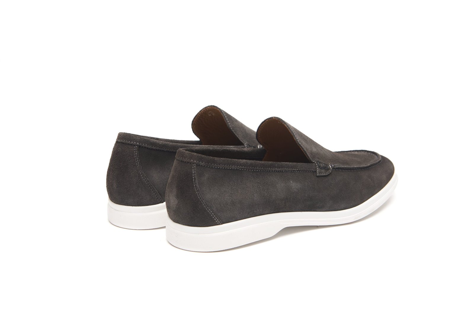 Mocassins Été Daim Italien – Camoscio Grey - Image 3