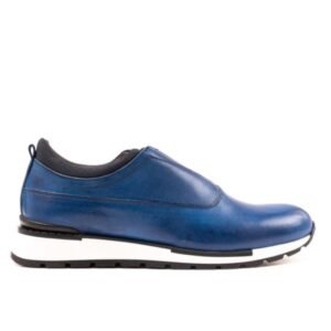 Chaussure Homme - Sneakers Casual-Bleu