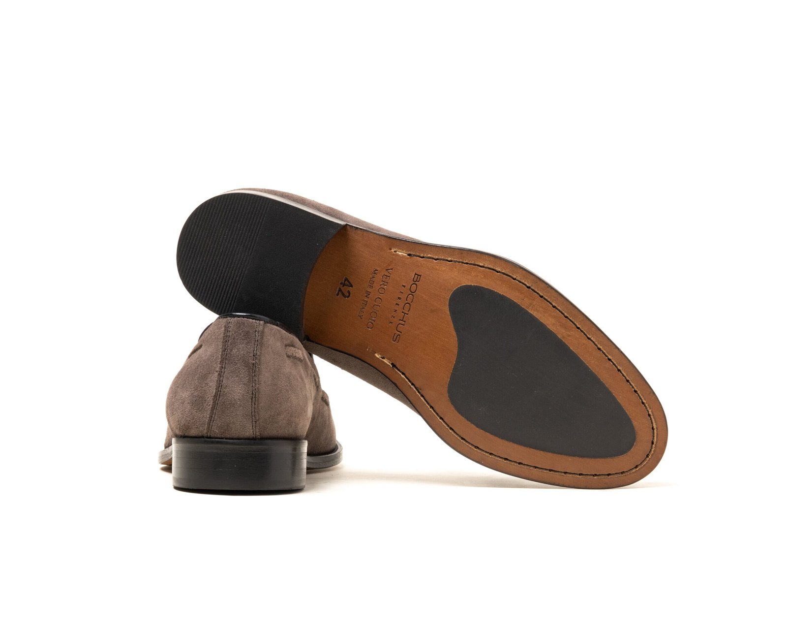 Chaussure Homme - Tassel Loafer Gris Daim - Image 4