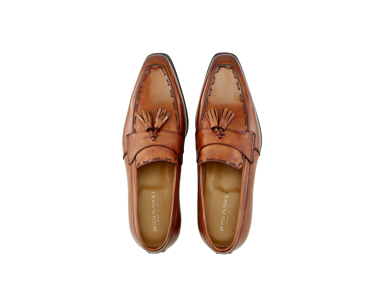 Rossonapoli Tassel Loafer · Cuir de Veau · Cuoio - Image 3