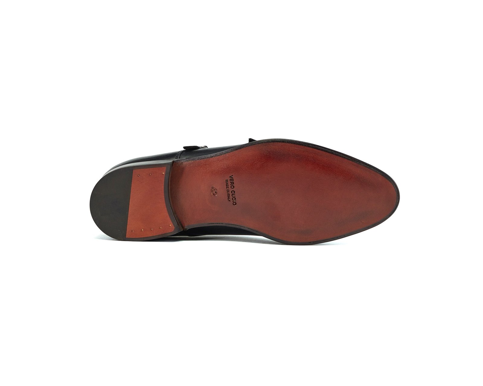 Chaussure Homme - Double Monk Cap Toe Black - Image 5