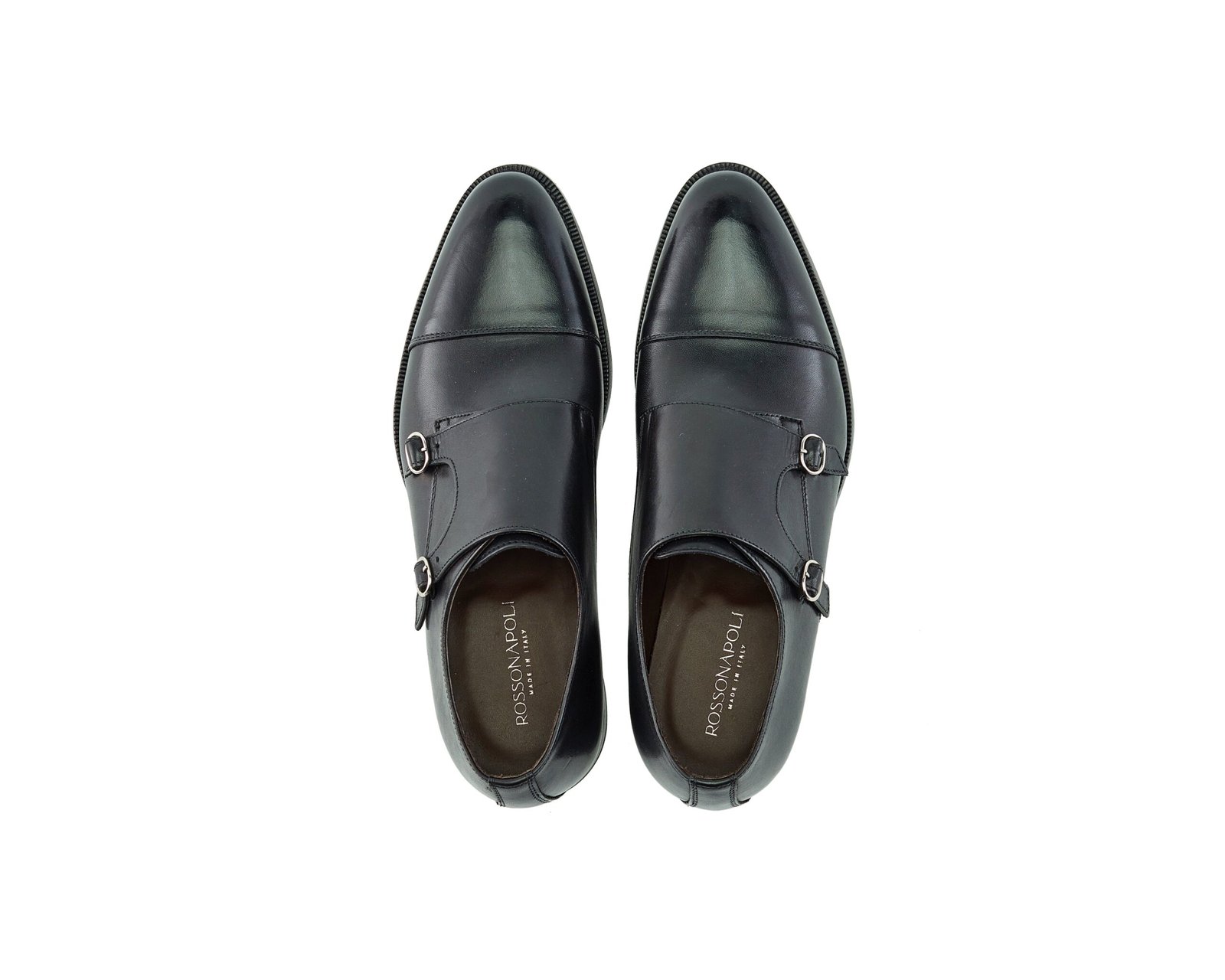 Chaussure Homme - Double Monk Cap Toe Black - Image 3