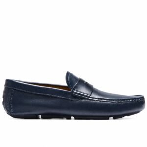 Trappeur Penny · Cuir de Veau · Blu