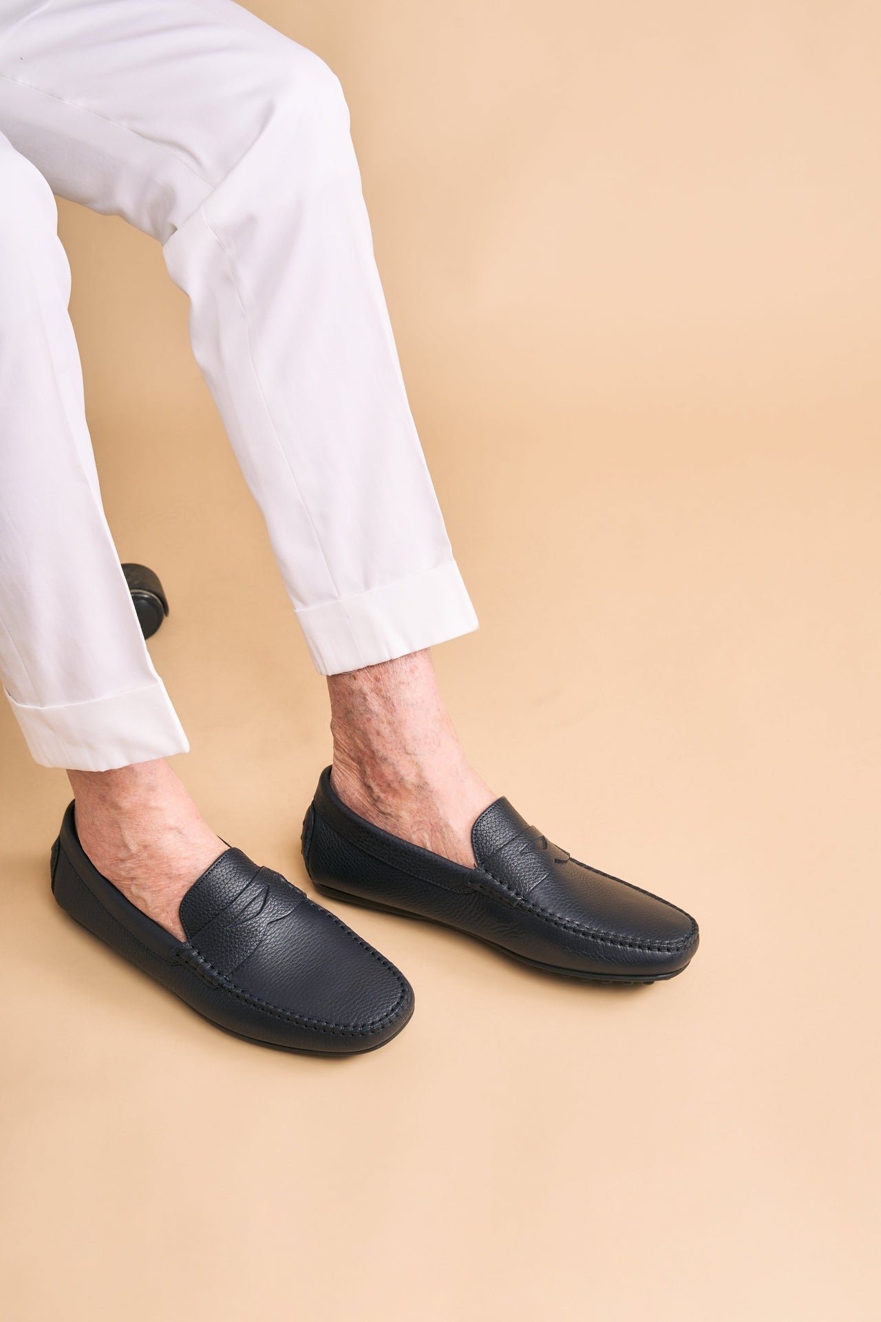 Trappeur Penny · Cuir Batolato · Blu - Image 8