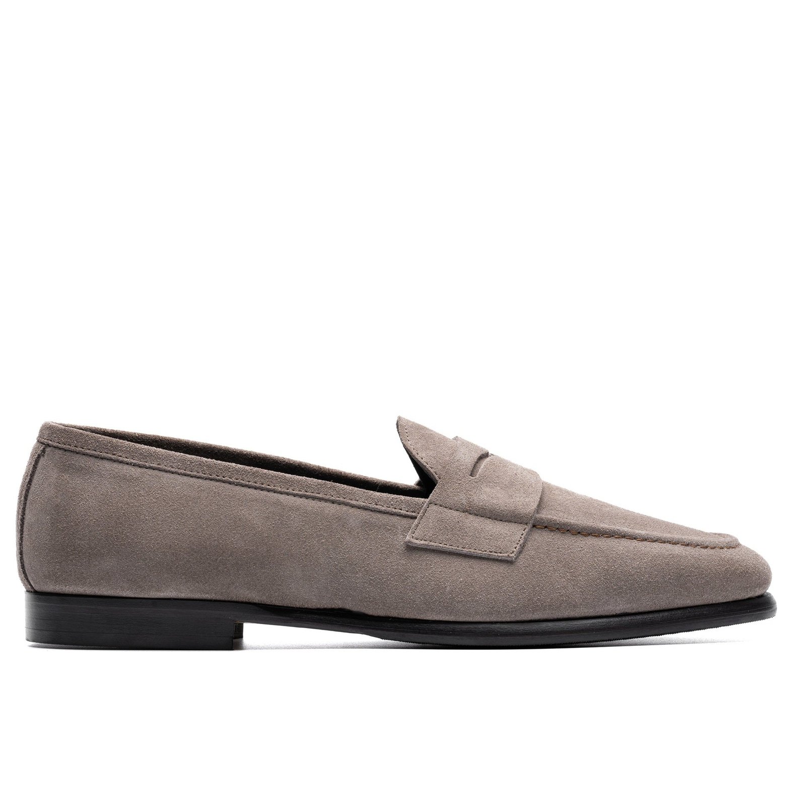 Penny Loafer · Veau Velours · Grigio