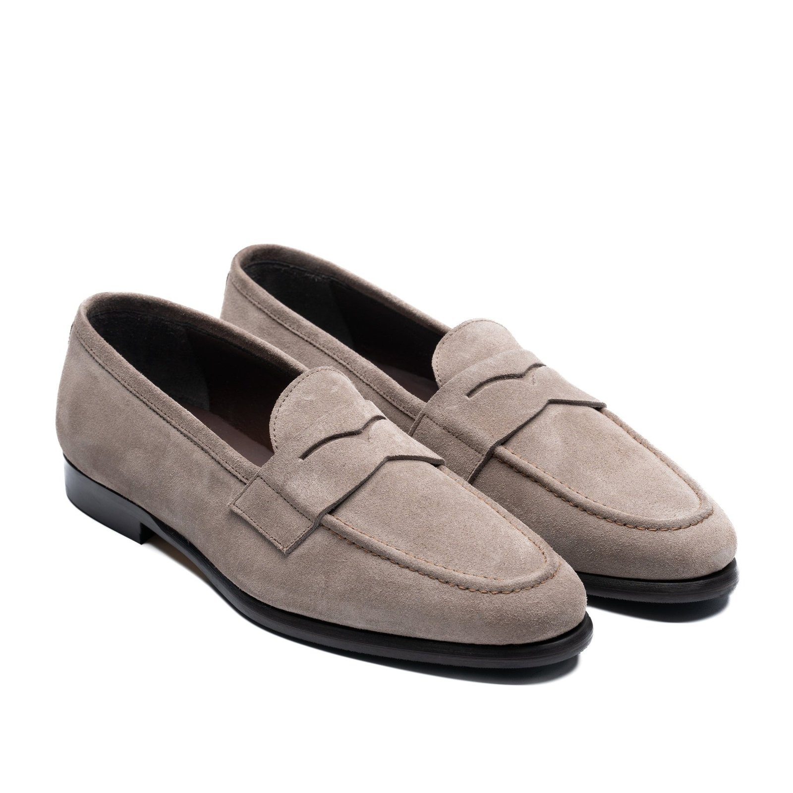 Penny Loafer · Veau Velours · Grigio - Image 2