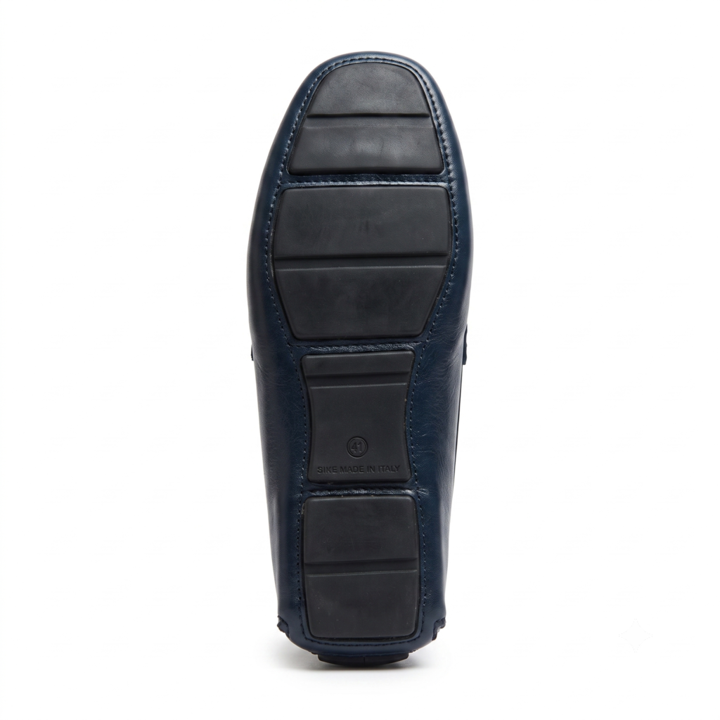 Trappeur Penny · Cuir de Veau · Blu