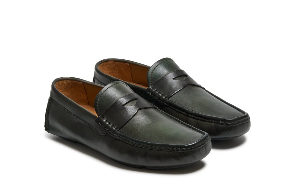 Trappeur Penny · Cuir de Veau · Verde