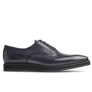 Oxford Casual Comoda · Cuir de Veau · Blu