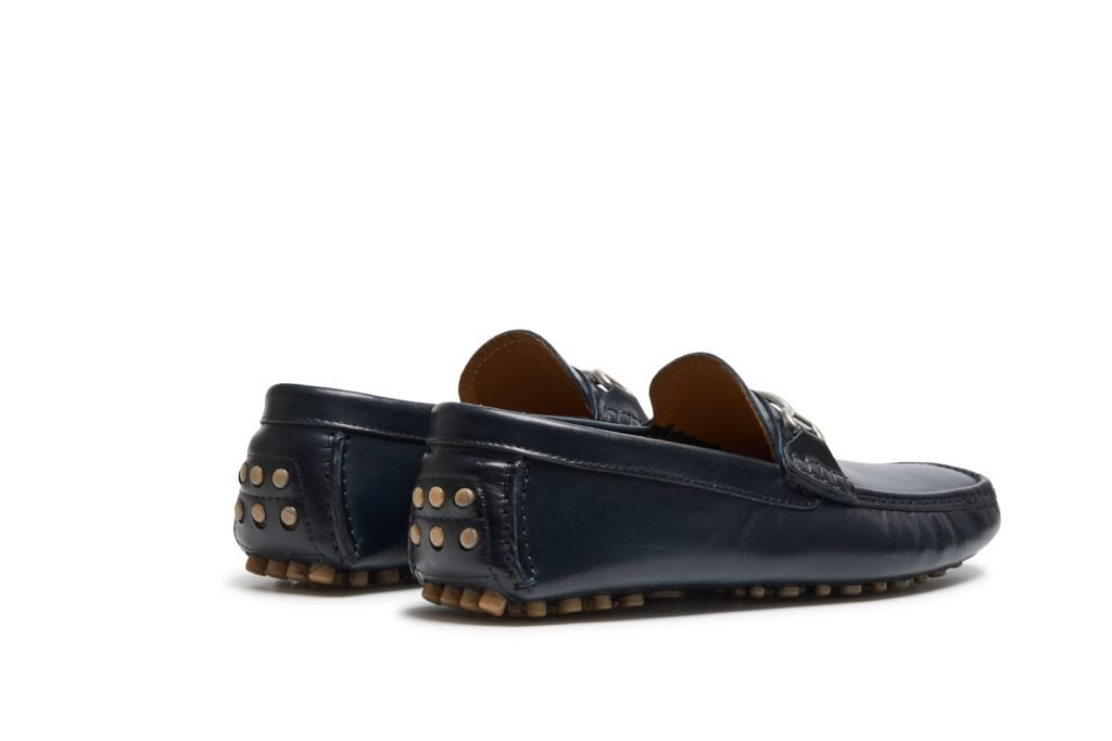 Trappeur Horsbit · Cuir de Veau · Blu