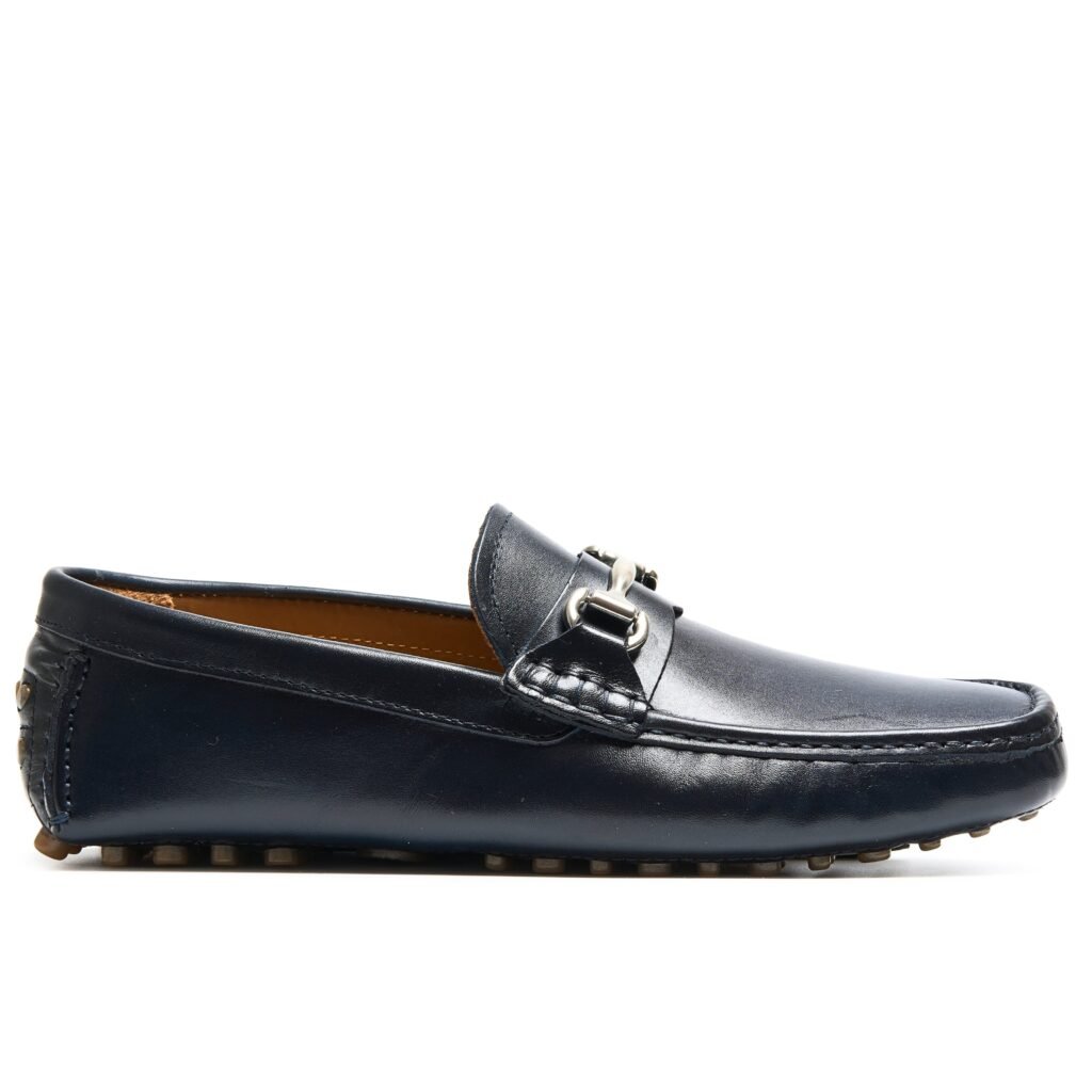 Trappeur Horsbit · Cuir de Veau · Blu